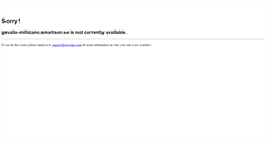 Desktop Screenshot of gevalia-millicano.smartson.se