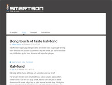 Tablet Screenshot of bongtouchoftaste.smartson.se